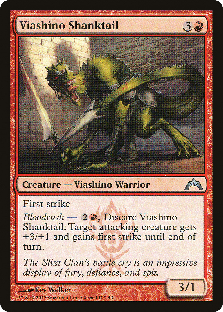 Viashino Shanktail (GTC-110) [Gatecrash] MTG Single Wizards of the Coast