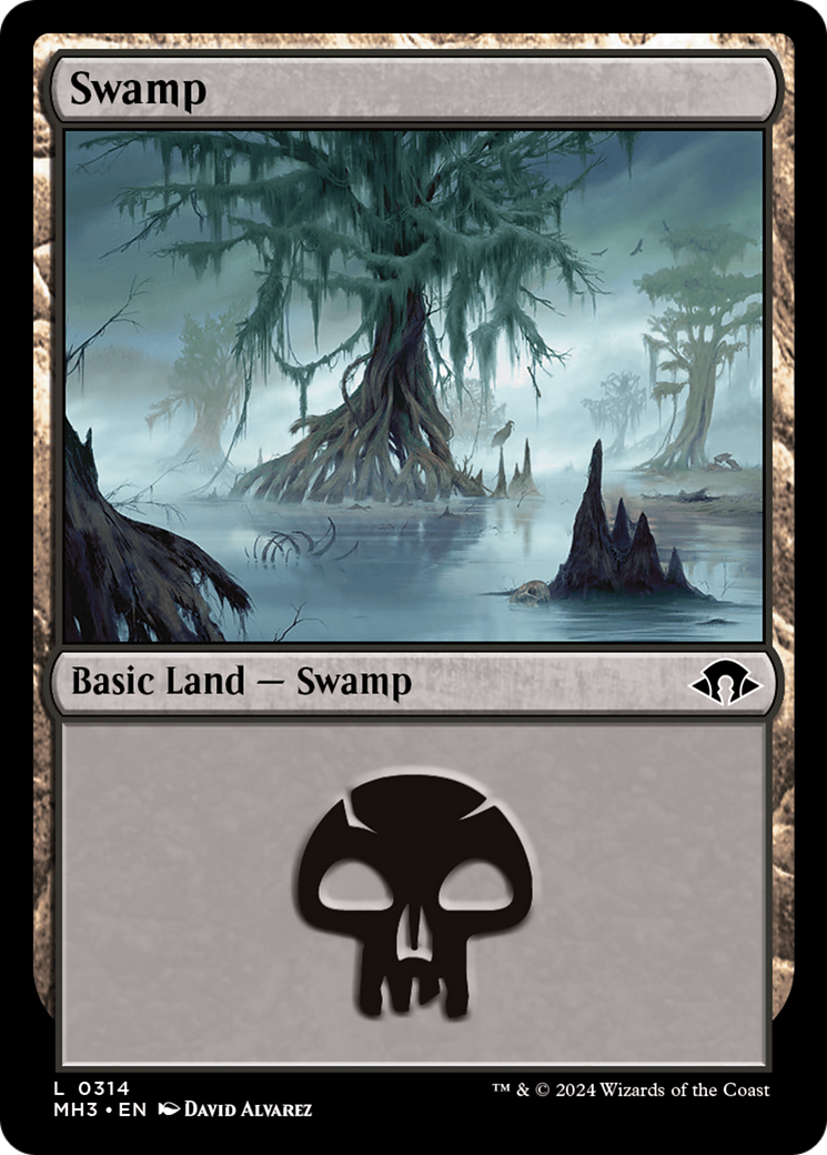 Swamp (0314) (MH3-314) [Modern Horizons 3] MTG Single Modern Horizons 3