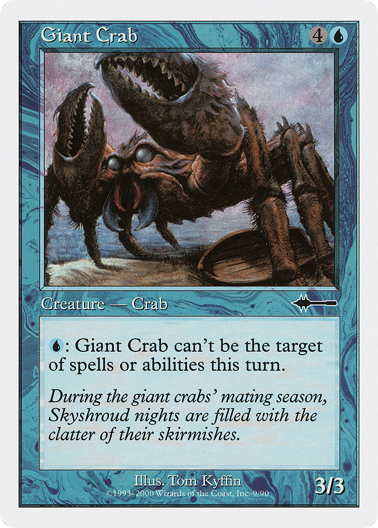 Giant Crab (BTD-009) [Misc] Beatdown Box Set MTG Single Wizards of the Coast