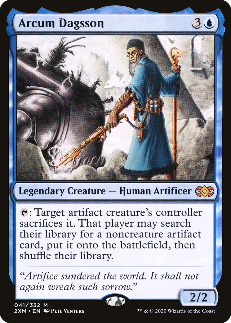 Arcum Dagsson (2XM-041) [Double Masters] MTG Single Wizards of the Coast