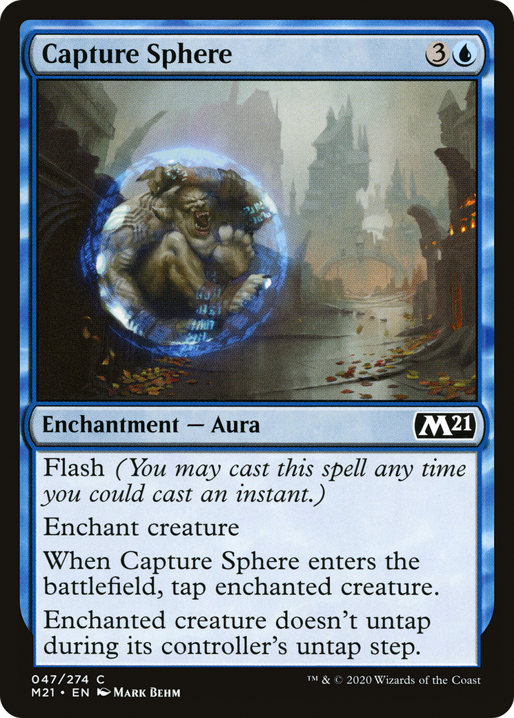 Capture Sphere (M21-047) [Core Set 2021] Foil MTG Single Wizards of the Coast