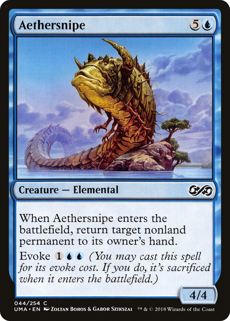 Aethersnipe (UMA-044) [Ultimate Masters] Foil MTG Single Wizards of the Coast
