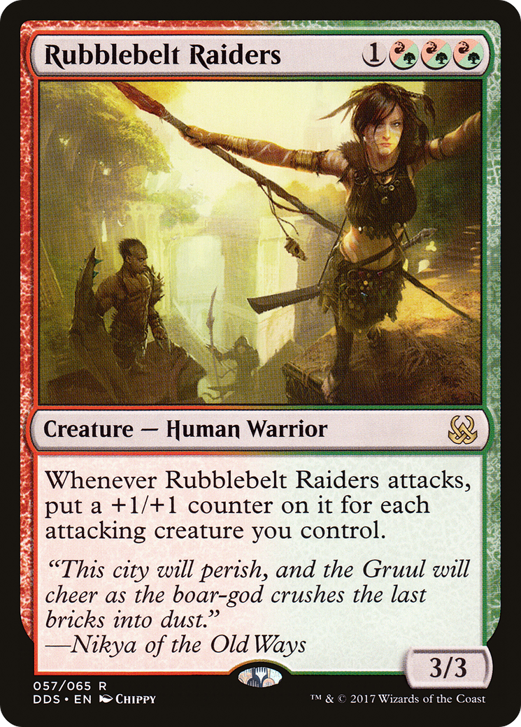 Rubblebelt Raiders (DDS-057) [Misc] Duel Decks: Mind vs. Might MTG Single Wizards of the Coast
