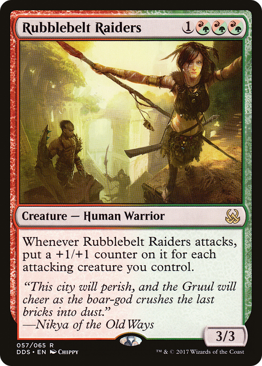 Rubblebelt Raiders (DDS-057) [Misc] Duel Decks: Mind vs. Might MTG Single Wizards of the Coast