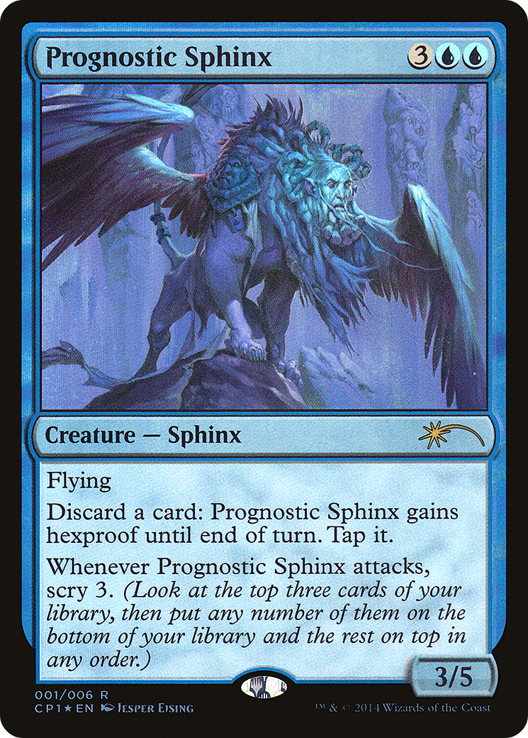 Prognostic Sphinx (UMP-001) [Magic 2015 Clash Pack] Foil MTG Single Wizards of the Coast