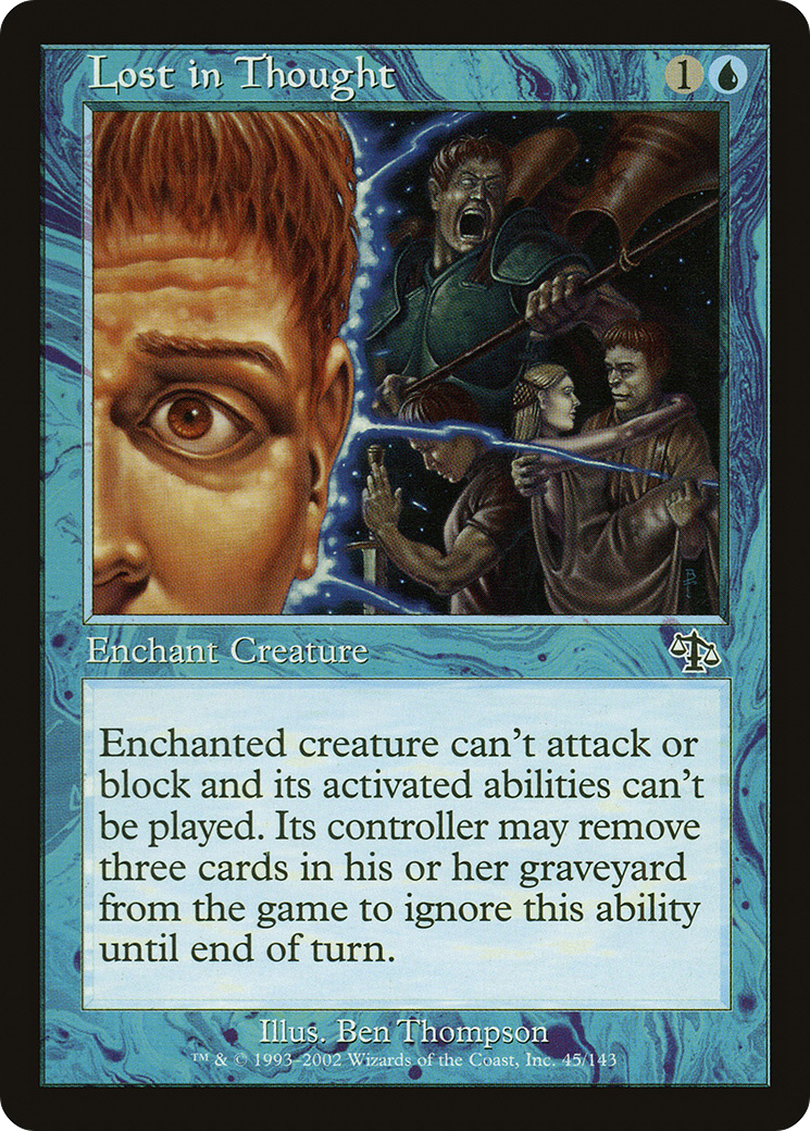 Lost in Thought (JUD-045) [Judgment] Foil MTG Single Wizards of the Coast
