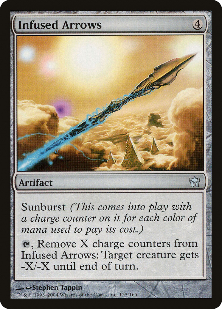 Infused Arrows (5DN-133) [Fifth Dawn] MTG Single Wizards of the Coast