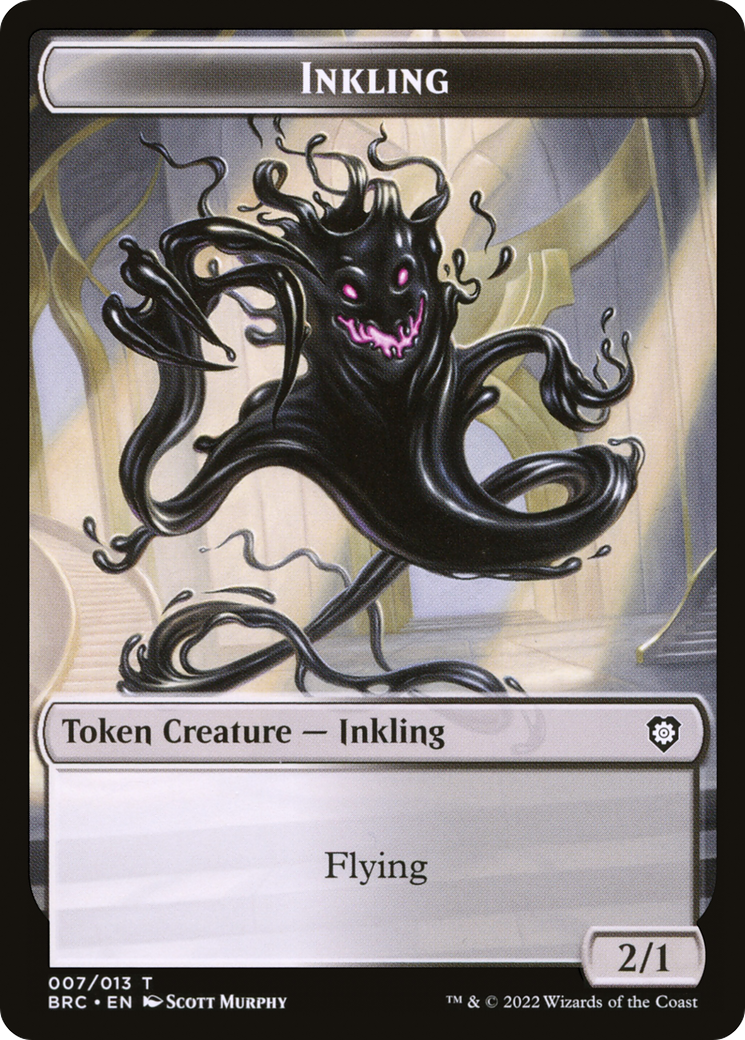 Inkling (TBRC-007) [Tokens] The Brothers' War Commander Tokens Foil MTG Single Wizards of the Coast