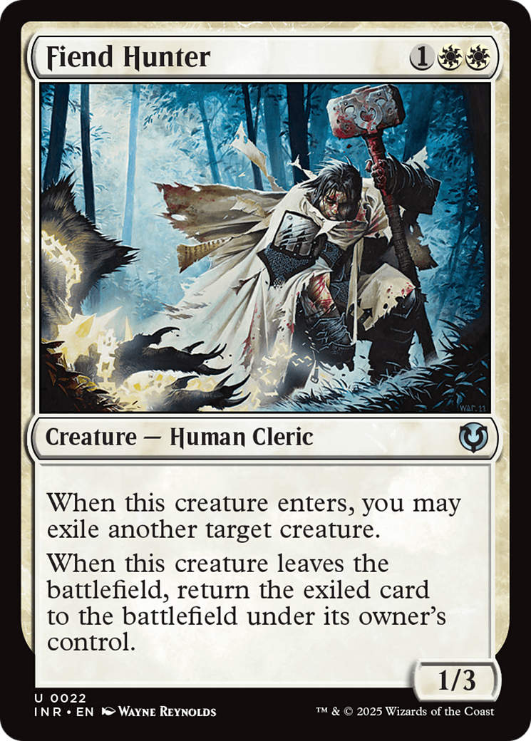 Fiend Hunter (INR-022) [Innistrad Remastered] MTG Single Wizards of the Coast