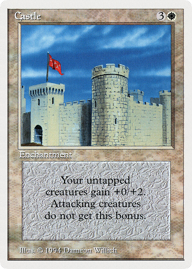 Castle (SUM-008) [Misc] Summer Magic / Edgar MTG Single Wizards of the Coast