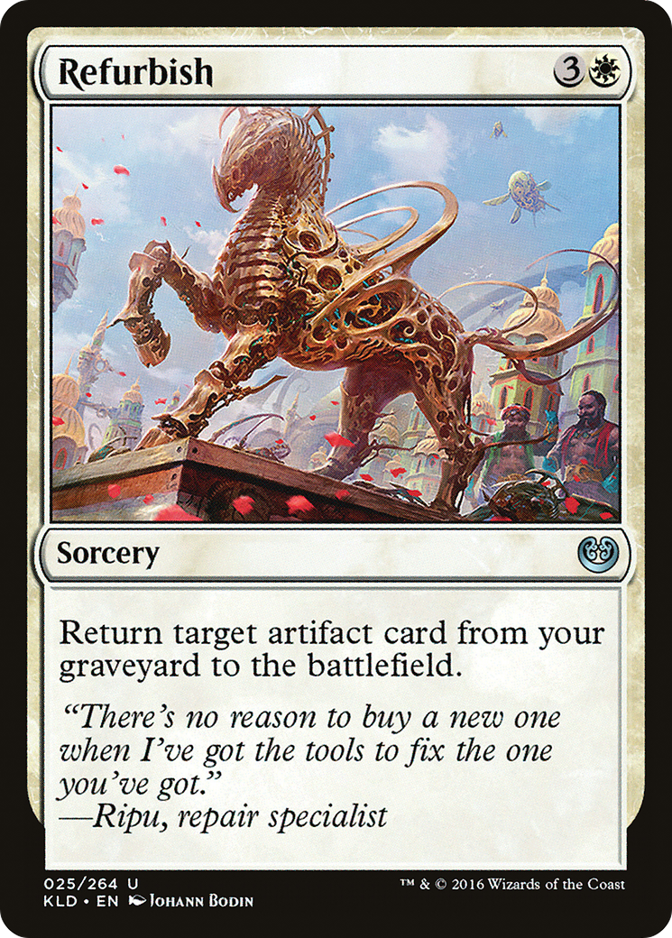 Refurbish (KLD-025) [Kaladesh] Foil MTG Single Wizards of the Coast