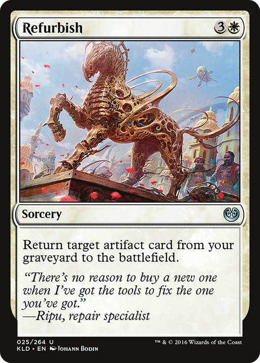 Refurbish (KLD-025) [Kaladesh] MTG Single Wizards of the Coast