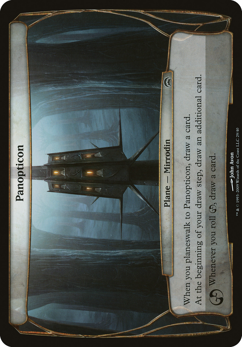 Panopticon (Planechase) (OVER-) [Oversized] Planechase Planes MTG Single Wizards of the Coast