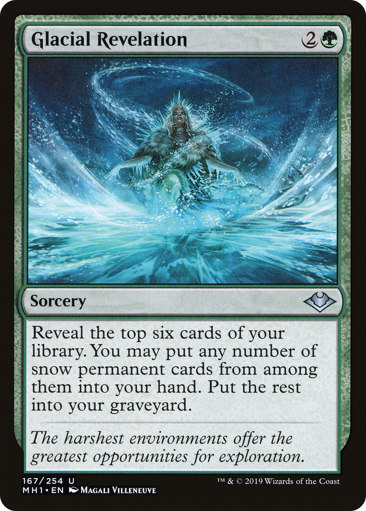 Glacial Revelation (MH1-167) [Modern Horizons] MTG Single Modern Horizons