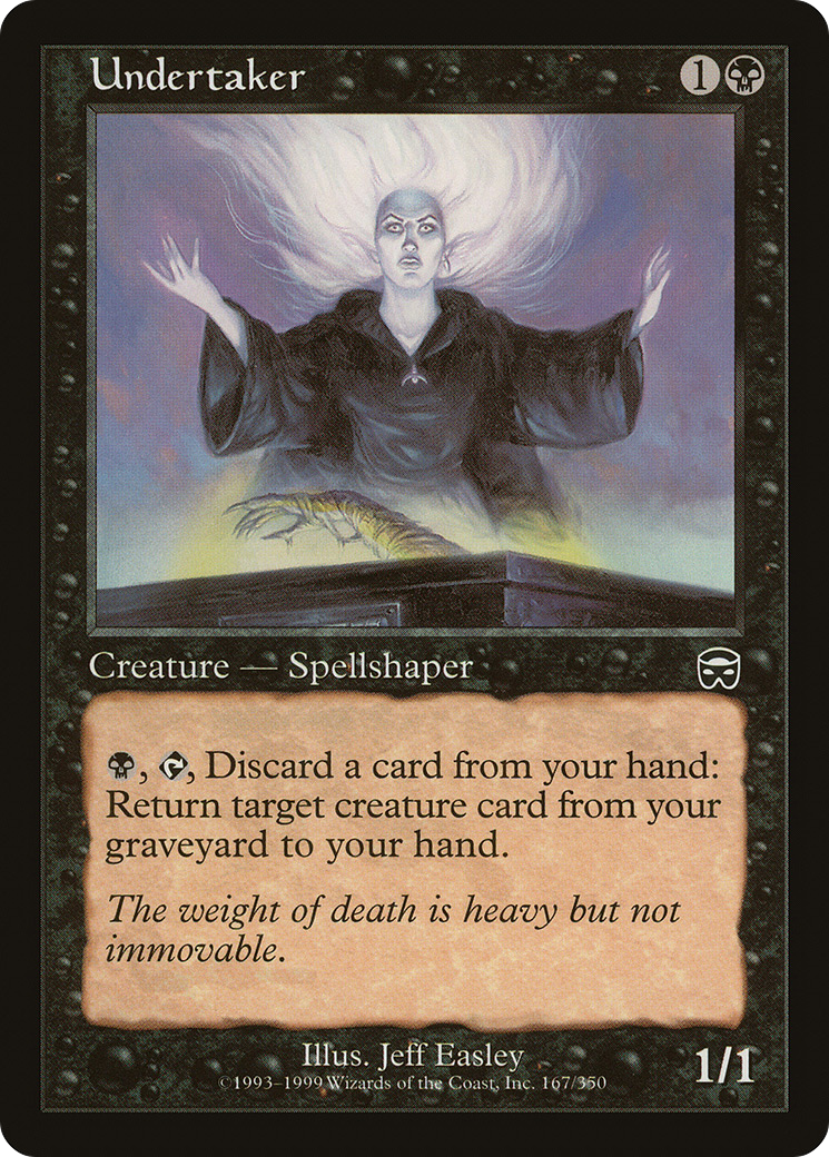 Undertaker (MMQ-167) [Mercadian Masques] MTG Single Wizards of the Coast