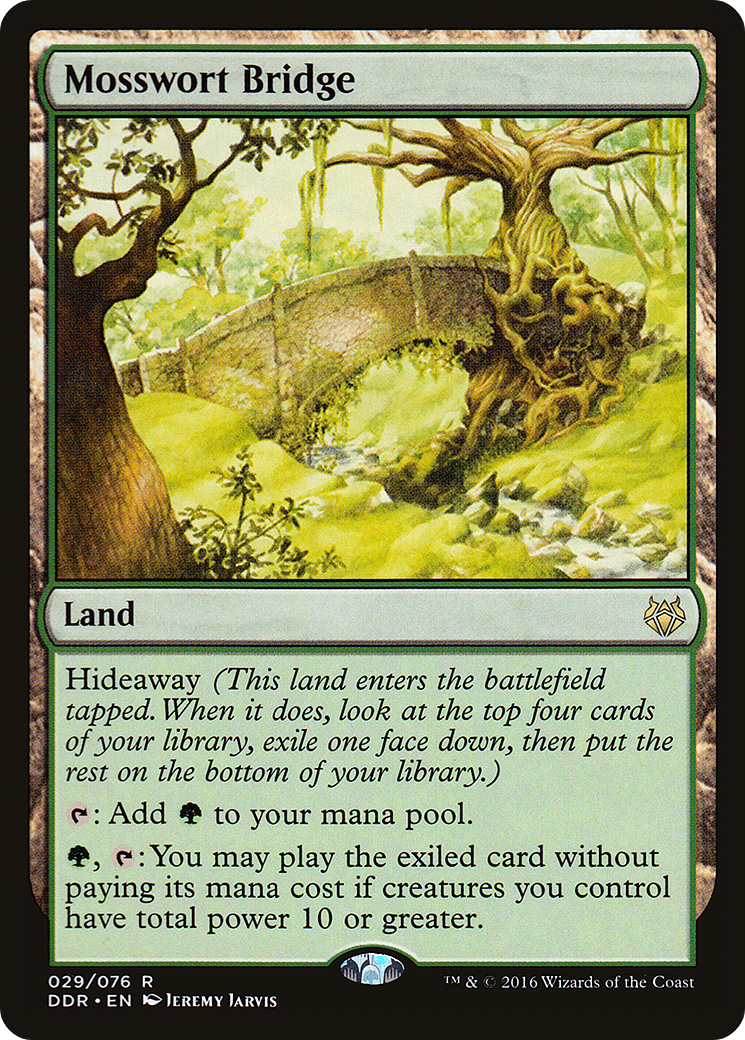 Mosswort Bridge (DDR-029) [Misc] Duel Decks: Nissa vs. Ob Nixilis MTG Single Wizards of the Coast