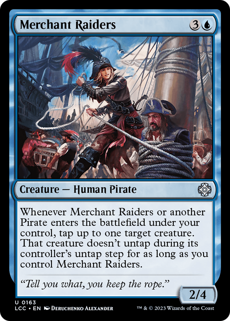 Merchant Raiders (LCC-163) [The Lost Caverns of Ixalan Commander] MTG Single Wizards of the Coast