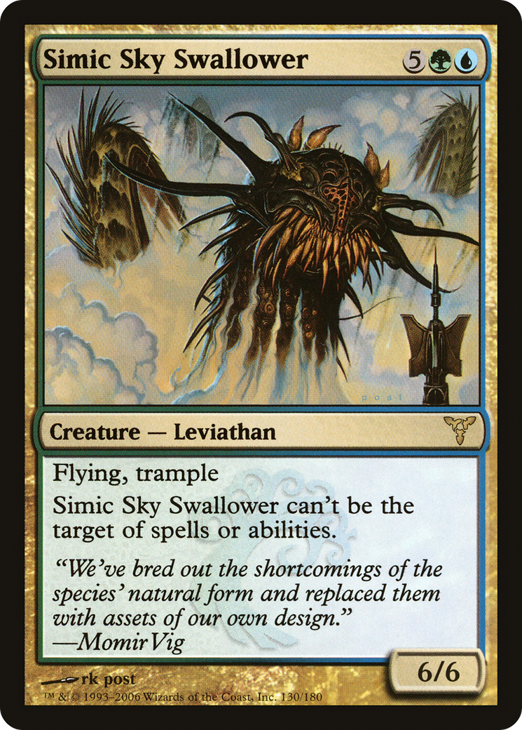 Simic Sky Swallower (DIS-130) [Dissension] MTG Single Wizards of the Coast