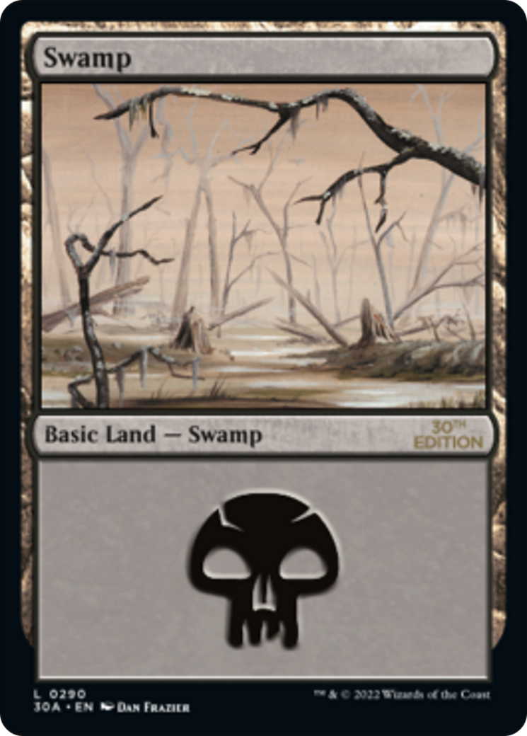 Swamp (30A-290) [30th Anniversary Edition] MTG Single Wizards of the Coast