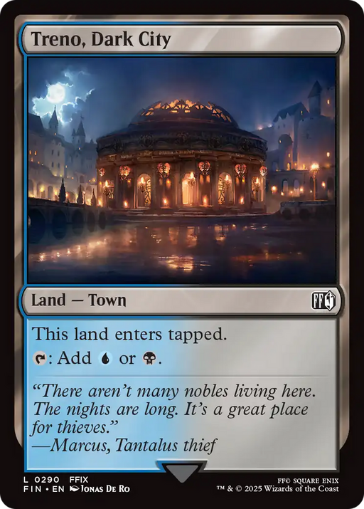 Treno, Dark City (FIN-290) [FINAL FANTASY] MTG Single Wizards of the Coast
