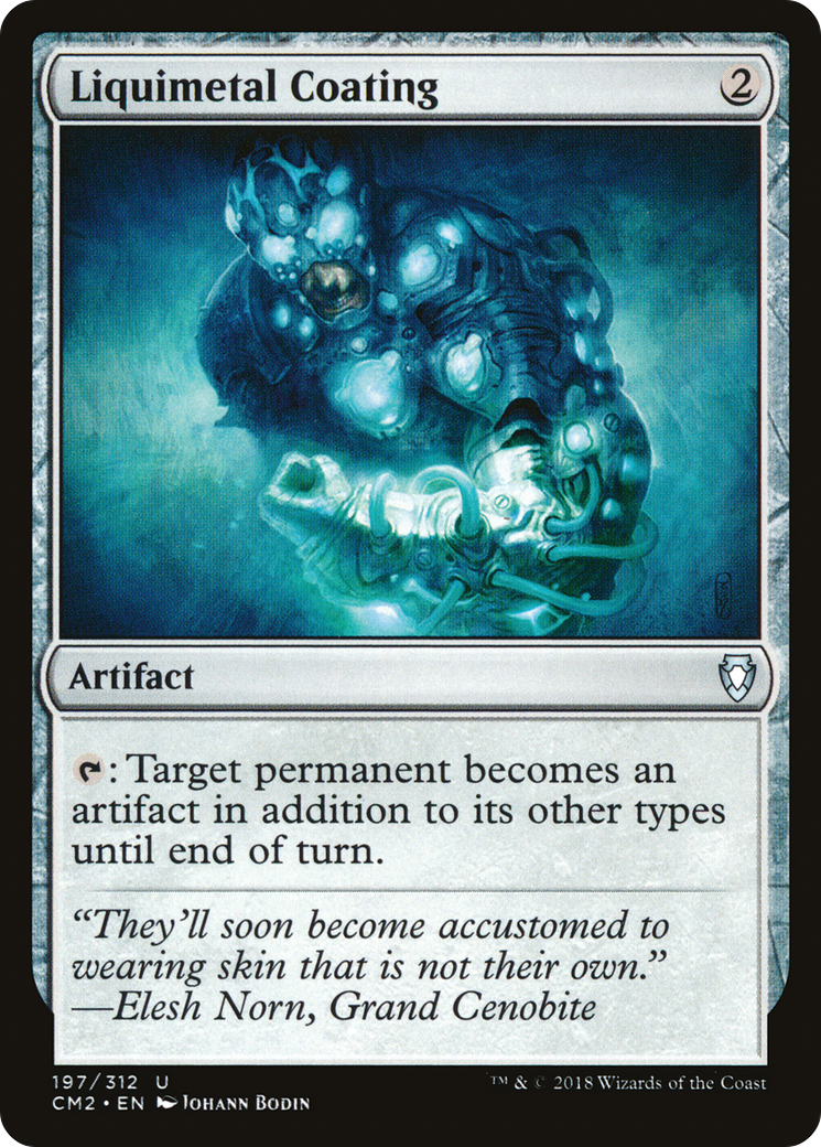 Liquimetal Coating (CM2-197) [Commander Anthology Volume II] MTG Single Wizards of the Coast