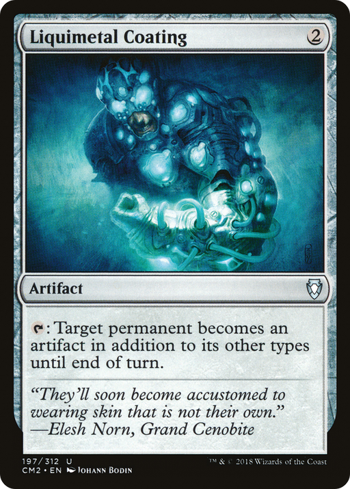 Liquimetal Coating (CM2-197) [Commander Anthology Volume II] MTG Single Wizards of the Coast