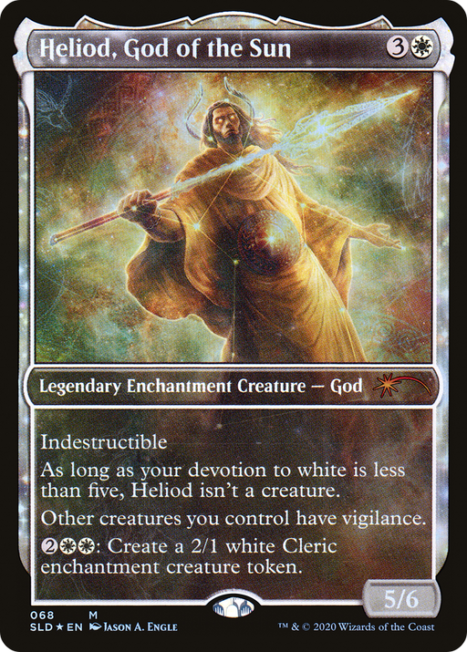 Heliod, God of the Sun (SLD-068) [Secret Lair] Drop (Showcase) Foil MTG Single Wizards of the Coast
