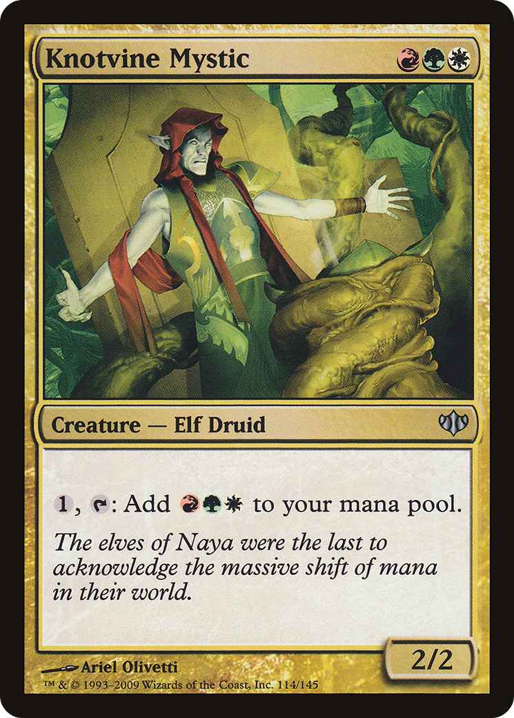 Knotvine Mystic (CON-114) [Conflux] Foil MTG Single Wizards of the Coast