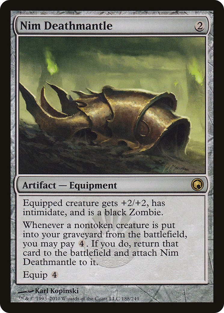 Nim Deathmantle [Scars of Mirrodin] MTG Single Magic: The Gathering