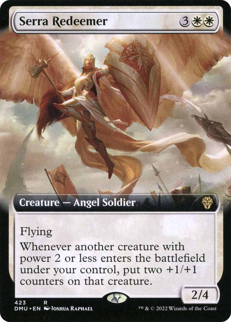 Serra Redeemer (DMU-423) [Dominaria United] (Extended Art) Foil MTG Single Wizards of the Coast