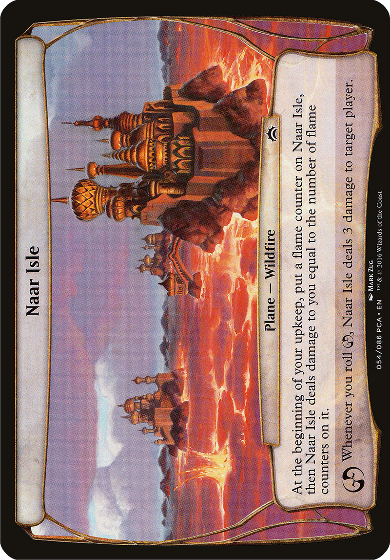 Naar Isle (Planechase Anthology) (OVER-) [Oversized] Planechase Anthology Planes MTG Single Wizards of the Coast