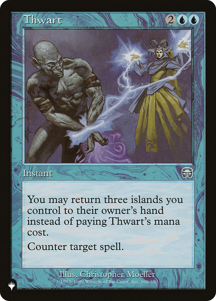 Thwart (LIST-108/350) [Mystery Booster] The List MTG Single Wizards of the Coast