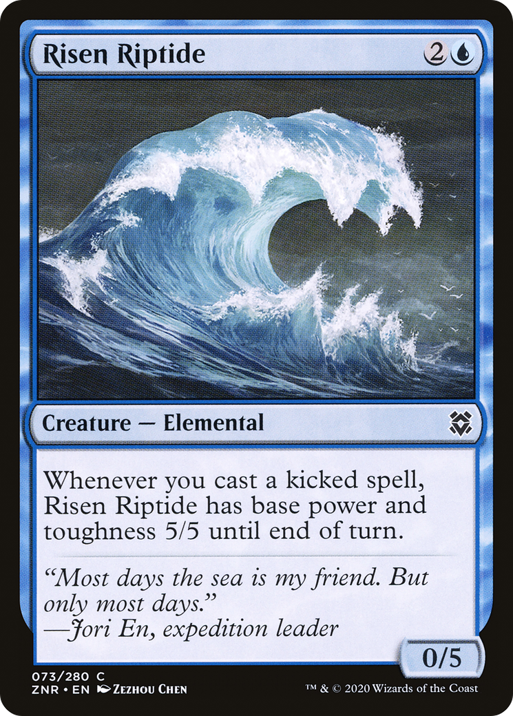 Risen Riptide (ZNR-073) [Zendikar Rising] MTG Single Wizards of the Coast
