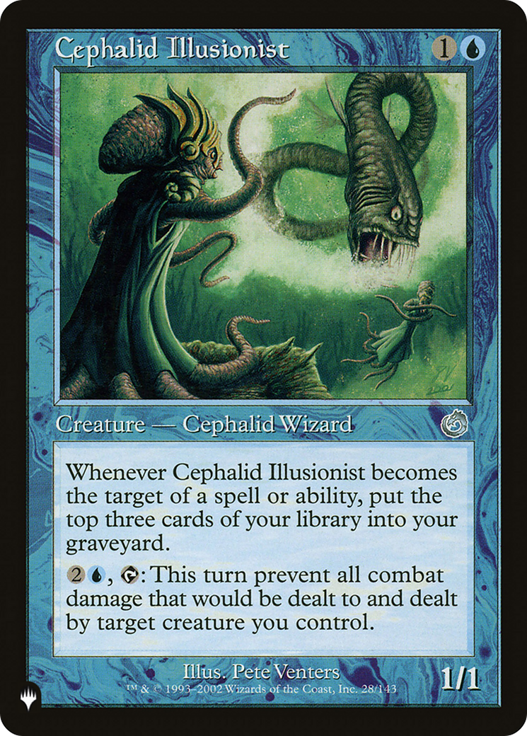 Cephalid Illusionist (LIST-28/143) [Mystery Booster] The List MTG Single Wizards of the Coast