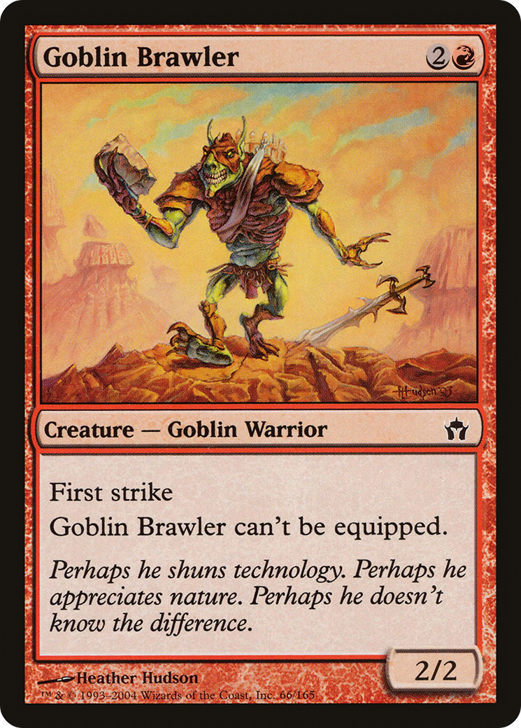 Goblin Brawler (5DN-066) [Fifth Dawn] MTG Single Wizards of the Coast