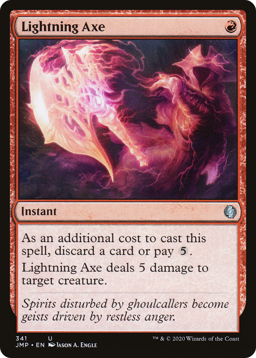 Lightning Axe (JMP-341) [Jumpstart] MTG Single Wizards of the Coast