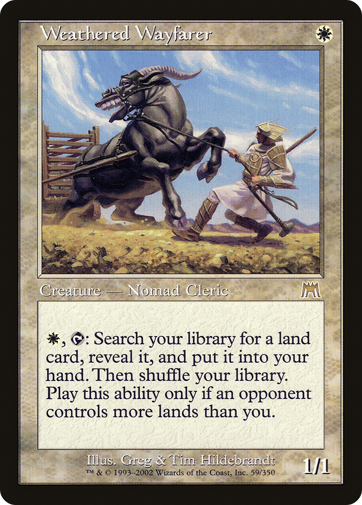 Weathered Wayfarer (ONS-059) [Onslaught] Foil MTG Single Wizards of the Coast