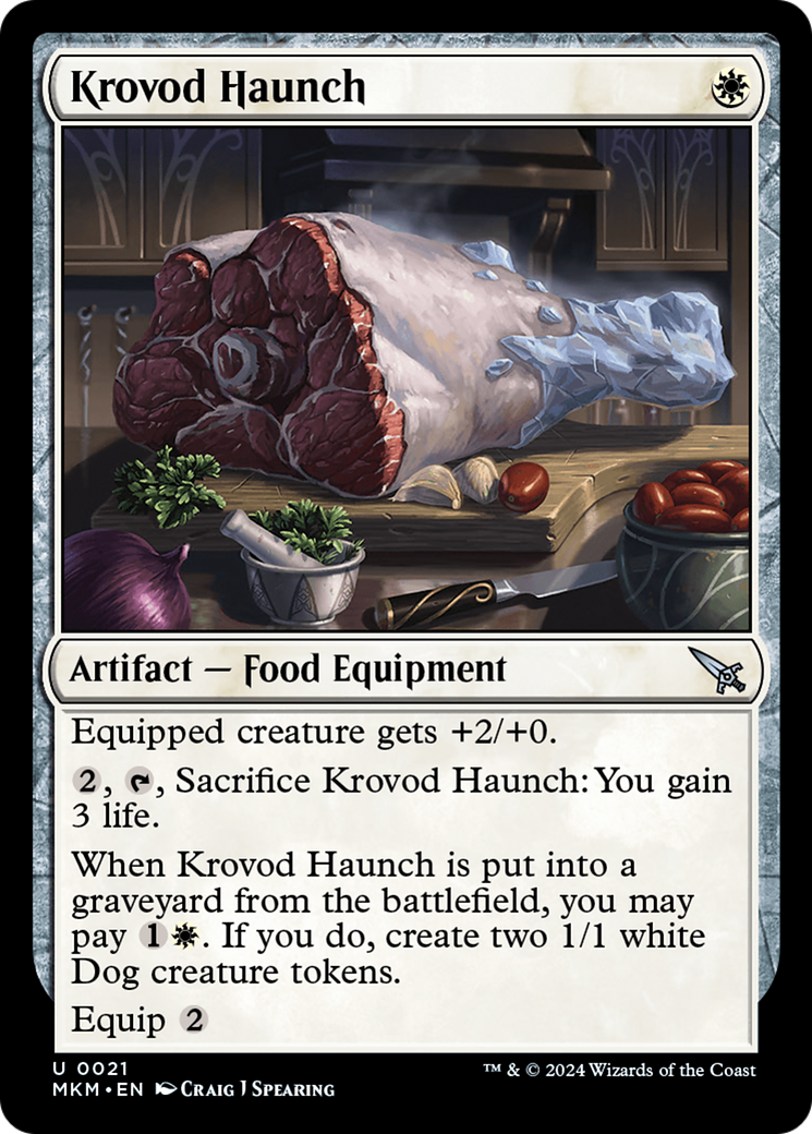 Krovod Haunch (MKM-021) [Murders at Karlov Manor] MTG Single Murders at Karlov Manor