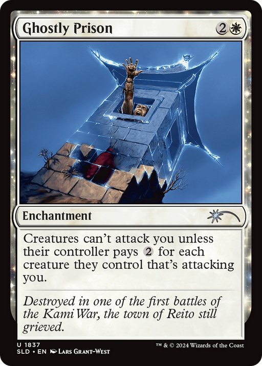 Ghostly Prison (SLD-1837) [Secret Lair] Drop: MTG Single Wizards of the Coast