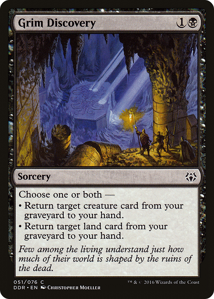 Grim Discovery (DDR-051) [Misc] Duel Decks: Nissa vs. Ob Nixilis MTG Single Wizards of the Coast