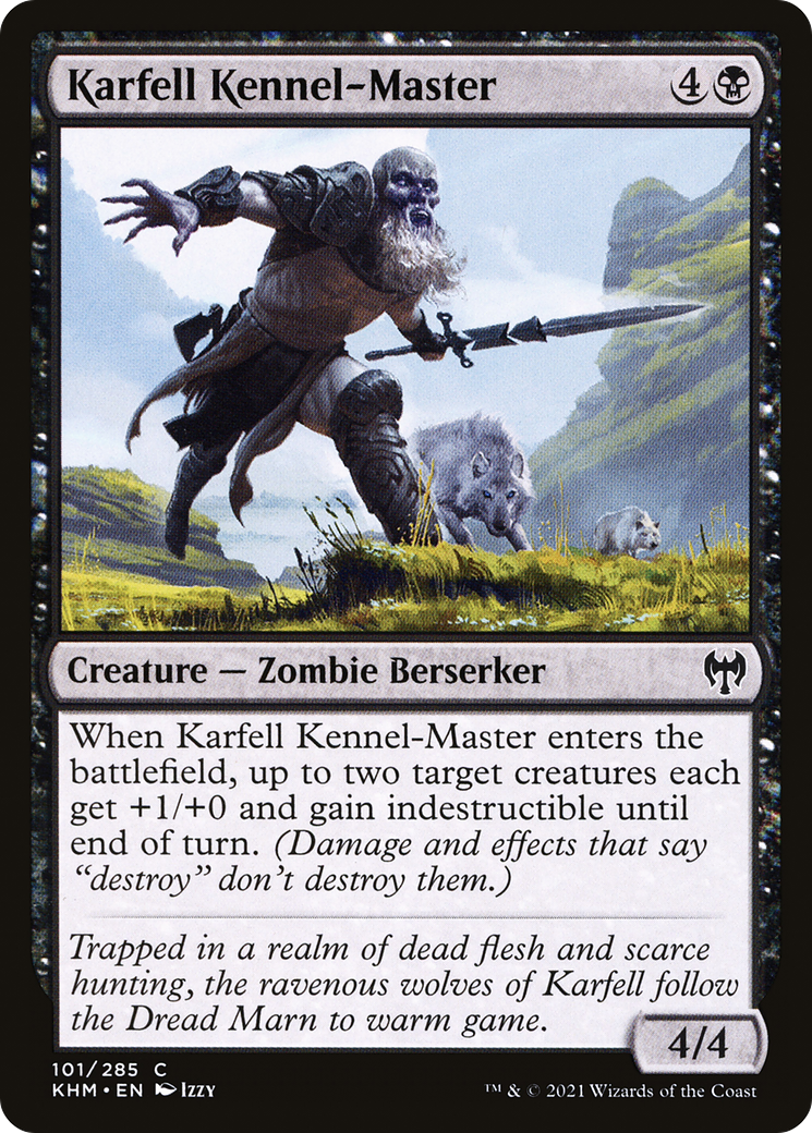 Karfell Kennel-Master (KHM-101) [Kaldheim] MTG Single Wizards of the Coast