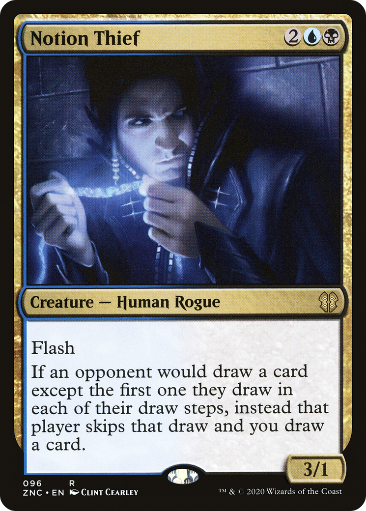 Notion Thief (ZNC-096) [Zendikar Rising Commander] MTG Single Wizards of the Coast