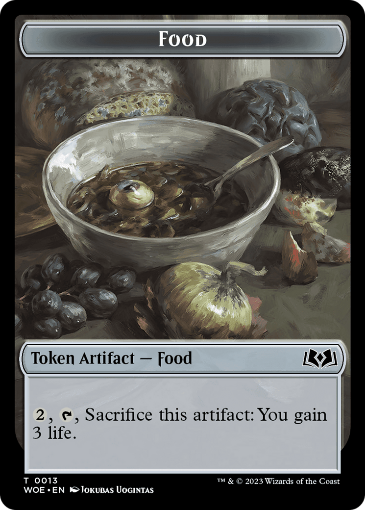 Food (TWOE-013) [Tokens] Wilds of Eldraine Tokens Foil MTG Single Wizards of the Coast