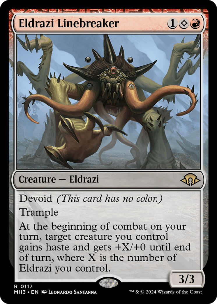 Eldrazi Linebreaker (MH3-117) [Modern Horizons 3] MTG Single Wizards of the Coast