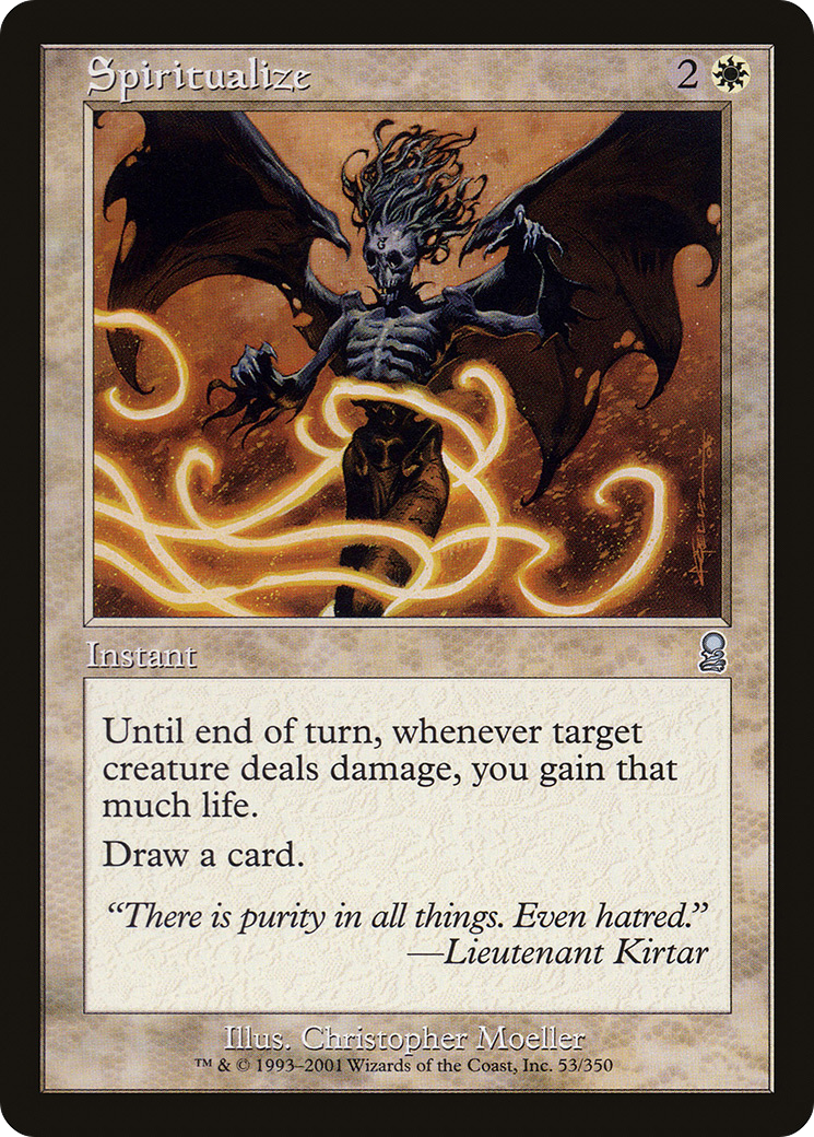 Spiritualize (ODY-053) [Odyssey] MTG Single Wizards of the Coast