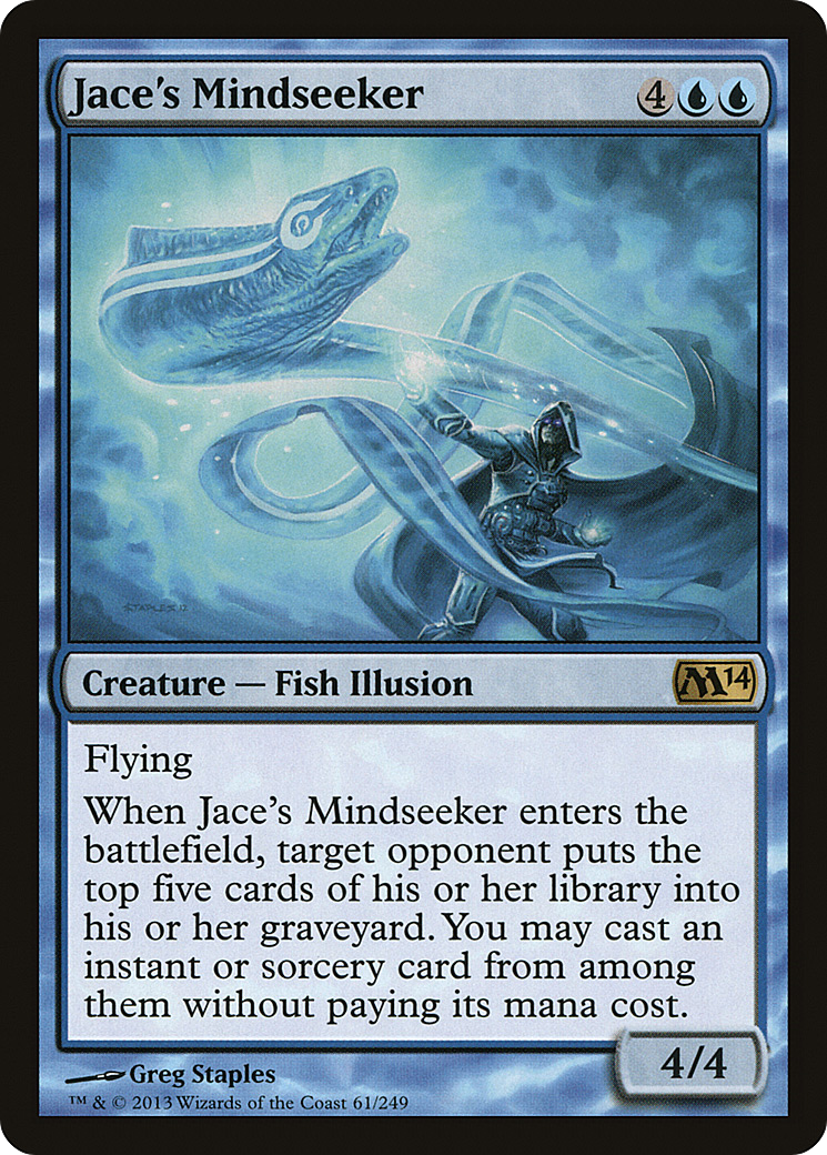 Jace's Mindseeker (M14-061) [Magic 2014] Foil MTG Single Wizards of the Coast