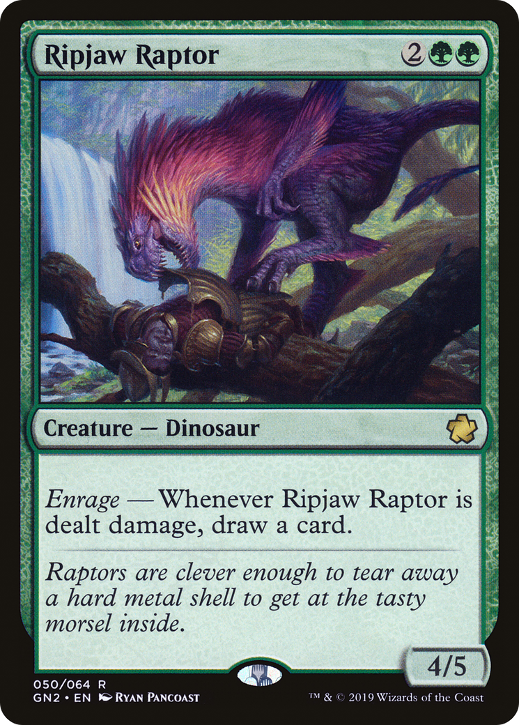 Ripjaw Raptor (GN2-050) [Misc] Game Night 2019 MTG Single Wizards of the Coast