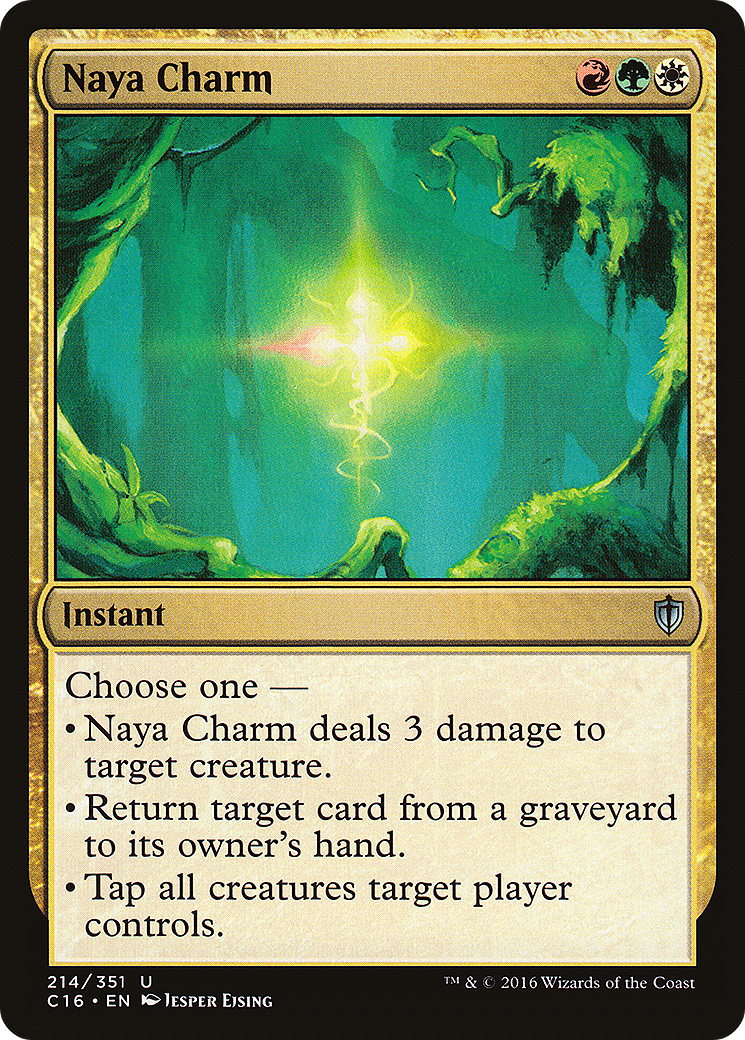 Naya Charm (C16-214) [Commander 2016] MTG Single Wizards of the Coast