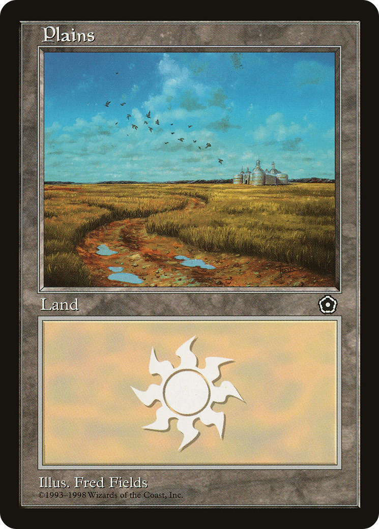Plains (P02-153) [Misc] Portal Second Age MTG Single Wizards of the Coast