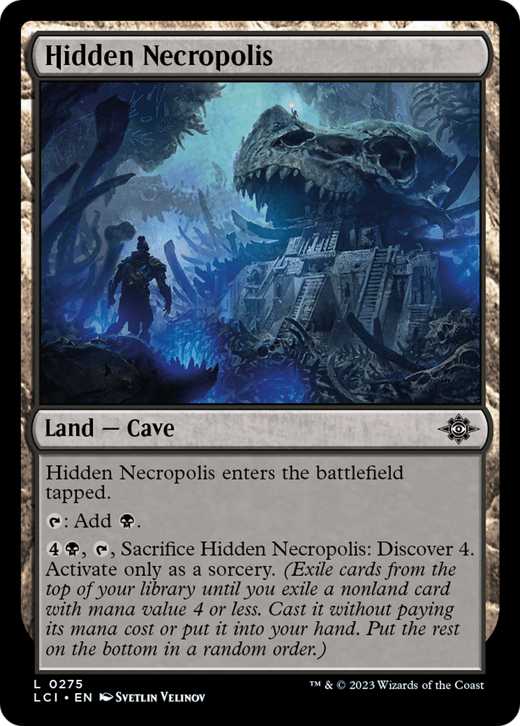 Hidden Necropolis (LCI-275) [The Lost Caverns of Ixalan] MTG Single Wizards of the Coast